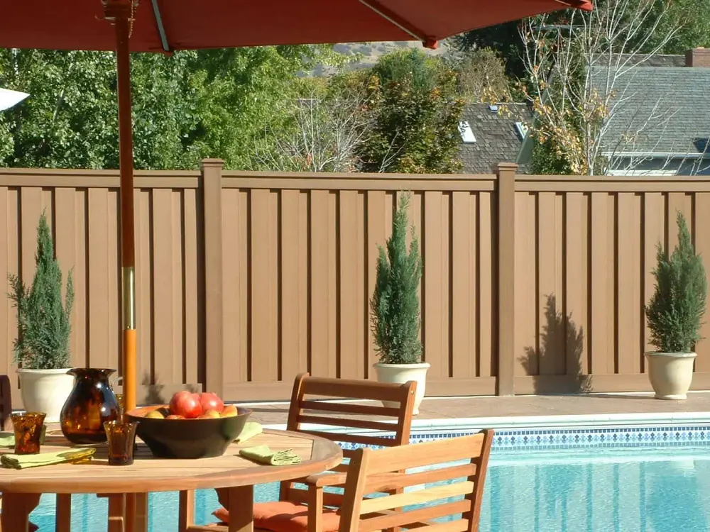 Composite Fencing installed by Superior Fence & Rail of Raleigh